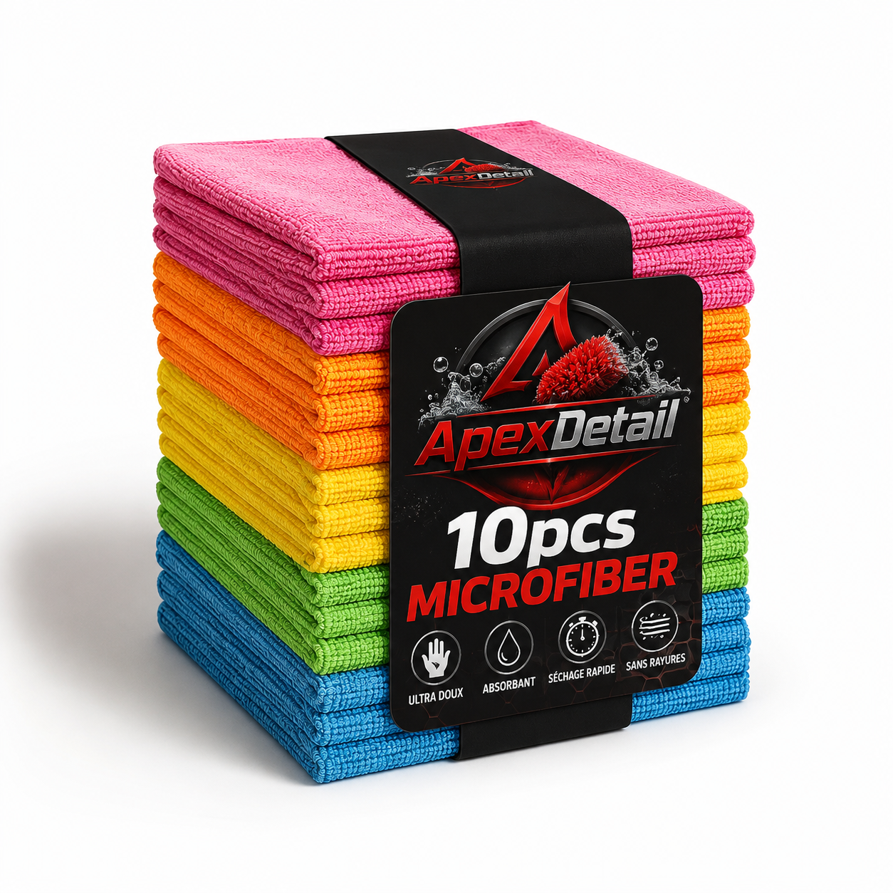 Microfiber Cloths – 10 Pack