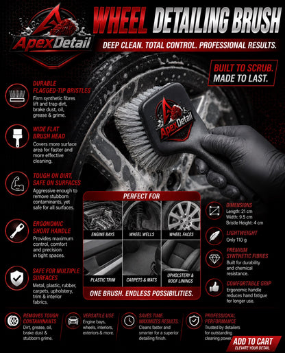 Wheel Detailing Brush