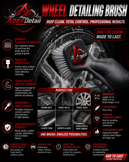 Wheel Detailing Brush
