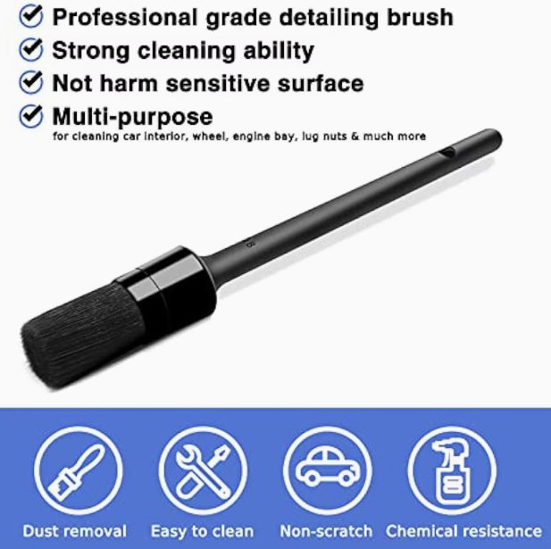 Interior Detailing Brush Set