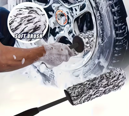 Microfiber Wheel Brush