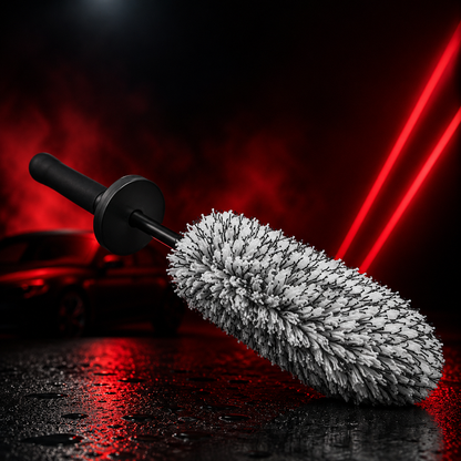 Microfiber Wheel Brush